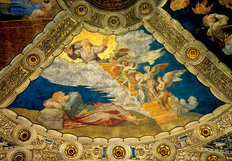   拉斐尔·桑西  Raffaello Santi——署名室天顶画 (4)